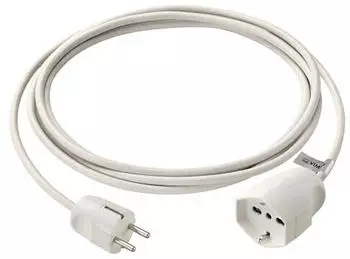 Vimar Verlängerungskabel 3m 3G1mm² Universal Schuko Weiß (0P32400.B)