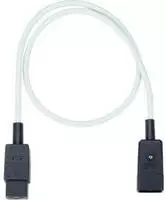 BACHMANN Verl&auml;ngerung H05VV-F3G1,5,grau, C20-Kaltger&auml;te-Stecker