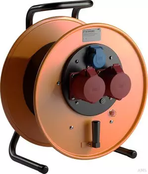 Schill HT 381.2C532MD1 Stahlblech-Kabeltrommel mit Steckdose, leer (36222000000)