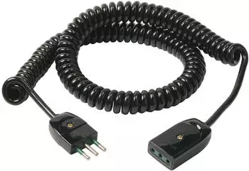 Vimar Verlängerungskabel ausziehbar 3G0.75 5m Schwarz (0P32352)