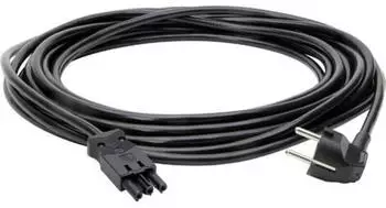 Kopp 1 St&uuml;ck Netzkabel Schwarz 10m
