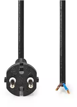 Nedis Staubsauger-Netzkabel CEE 7/17 10m 250V AC 16A schwarz (CEGL11940BK100)