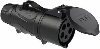 PCE GRIP Midnight CEE-Kupplung 32A 5-polig (2253-6x)