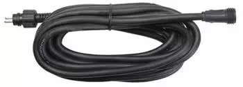 Perel Gummi-Verl&auml;ngerungskabel mit Stecker, 2m (GL6177011)