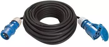 Weingärtner Kabel GmbH CEE Gummiverlängerungskabel 3-polig, 230V, 25m (02153)
