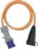 Brennenstuhl CEE-Adapterkabel auf Schuko 230V 1,5m orange IP44 (1132920125)