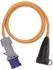 Brennenstuhl CEE-Adapterkabel auf Schuko 230V 1,5m orange IP44 (1132920125)