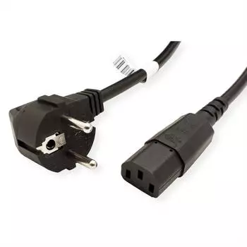Bachmann Kaltger&auml;tekabel H05VV-F 3G1,5mm&sup2;, schwarz, 2m (354.127)