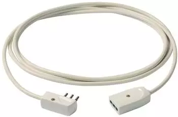 Vimar Verlängerungskabel mit Flachstecker 3G0,75 3m weiß (0P32364.B)