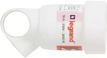 Legrand Steckdosenkupplung 2P+T 16A wei&szlig; (LEG50104)