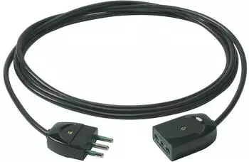 Vimar Verlängerungskabel 3G1, 3m, schwarz (0P32385)