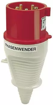 Walther-Werke Phasenwender Stecker 5-polig 32A 400V IP44 (230PH)