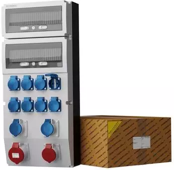 Doktorvolt Stromverteiler eXT 32A/16A/2x16A 8x230V Camping (DV-2346-D)