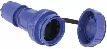 SIROX Schutzkontaktkupplung IP68 druckwasserdicht blau (620.251)