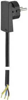 EVOline Strom-Anschlusskabel 1,5m schwarz (1512 0015 1100)
