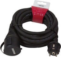 Logilink Lps102 Strom Verl&auml;ngerungskabel Schwarz 5.00 M H07rn-f 3g 1,5 Mm2 F&uuml;r