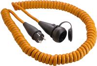 AS Schwabe 70415 Strom Verl&auml;ngerungskabel 16 A Orange, Schwarz 5.00 m H07BQ-F 3G 2,5