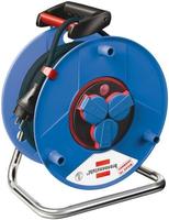 Brennenstuhl 1218900 Kabeltrommel 25.00 m Schwarz Schutzkontakt-Gummi-Stecker