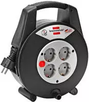 Brennenstuhl - Vario Line Kabelbox 4-fach Schwarz/lichtgrau 15m H05vv-f 3g1,5