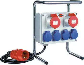Brennenstuhl Kompakter Kleinstromverteiler BKV 2/4 G IP 44 (1153750)