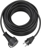 Brennenstuhl - 1161420 Strom Verl&auml;ngerungskabel Schwarz 5.00 M H05rr-f 3g 1,5 Mm2