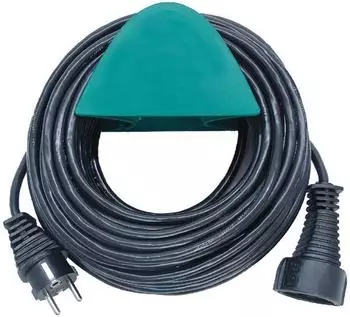 Brennenstuhl Qualitäts-Kunststoffkabel 25m schwarz (1165480)