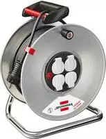 Brennenstuhl - Garant S 4 Export Kabeltrommel 50m (aus Stahlblech, F&uuml;r Den Einsatz