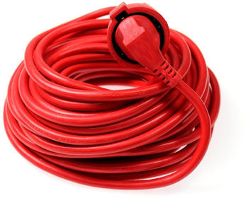 AS Schwabe Kunststoff-Verl&auml;ngerungskabel 15 m, rot (51153)