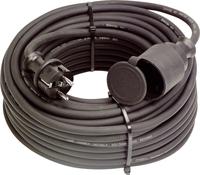 as-Schwabe Gummi-Kabelverl&auml;ngerung 50m, IP44, H07RN-F3G1,5