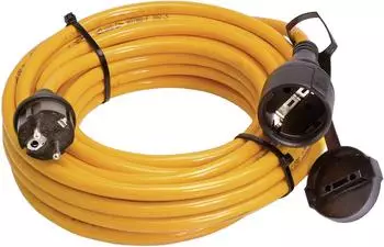 AS Schwabe Strom-Verl&auml;ngerungskabel 50m orange (59150)