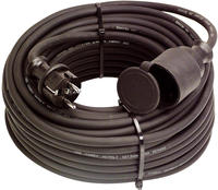 AS Schwabe 60336 Strom Verl&auml;ngerungskabel 16A Schwarz 20.00m H07RN-F 3G 1,5mm2
