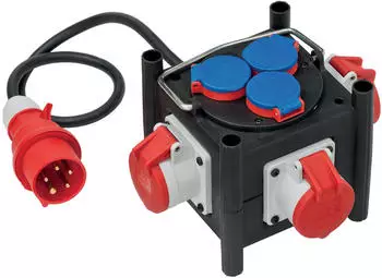 Brennenstuhl Gummi-Stromverteiler IP44 (1153680100 )