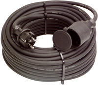 As-schwabe Gummi-kabelverl&auml;ngerung 25m, Ip44, H07rn-f3g1,5