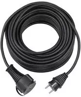 Brennenstuhl - 1169900 Strom Verl&auml;ngerungskabel Schwarz 25.00 M At-n05v3v3-f 3g 1,5