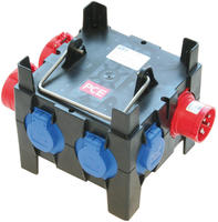 Kunststoff-Steckdosenverteiler M-Imst 16/2-4/OF