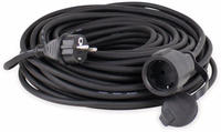 As-schwabe - As Schwabe 60383 Strom Verl&auml;ngerungskabel 16 A Schwarz 10.00 M H07rn-f