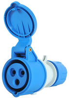 Cee Kupplung Mit Spannungsanzeige 3-polig 230v 16a Ip44
