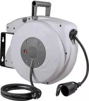 As-schwabe - Automatischer Kabelaufroller F&uuml;r Au&szlig;en 18m H07rn-f 3g1,5 Ip44