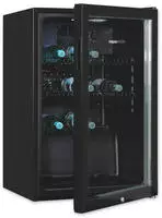 exquisit Getr&auml;nkek&uuml;hlschrank "GKS120-GT-160C schwarz" 84 cm hoch 54 cm breit