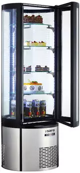 Saro Kuchenvitrine 360 Liter FRANZISKA 680x1750mm