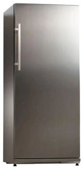 KBS Kühlschrank mit Edelstahltür 254 Liter 600x650x1450 mm 4 Roste grau 230Volt