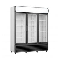 Saro K&uuml;hlschrank GTK1065 mit Werbedisplay - 3 T&uuml;ren, LED-Beleuchtung