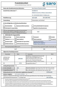 Saro 323-3104 – Saro 323-3104 Getränkekühlschrank für professionelle Kühlung