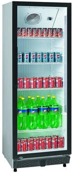 Wimar Gastro Getränkekühlschrank Gewerbekühlschrank 347l 1 Glastür 620x635x1732mm weiß - weiß WR KS-360