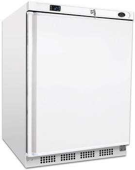 Wimar Gastro Kühlschrank Gewerbekühlschrank Lagerkühlschrank 1 Tür 600x585x850 mm -2/+8°C 130 L - weiß WR UK200