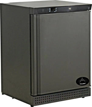 Wimar Gastro Tiefkühlschrank Lagertiefkühlschrank schwarz 1 Tür -18/-22°C 120L - WR TK200BB