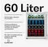 Klarstein Beersafe Reflect 60L weiß