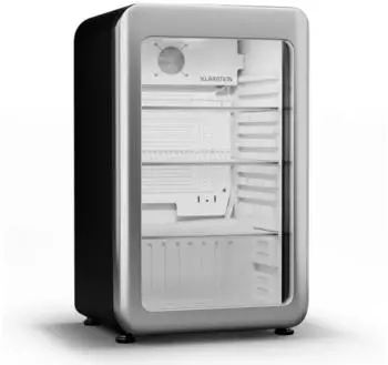 Klarstein Audrey Evo Getr&auml;nkek&uuml;hlschrank Retro-Design Glast&uuml;r 93 L