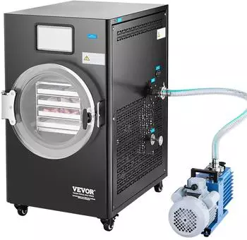 VEVOR Gefriertrocknungsmaschine Trocknungsausr&uuml;stung (4&ndash;6 kg Kapazit&auml;t)