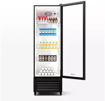 Klarstein GrandCooler Getränkekühlschrank 306 L schwarz